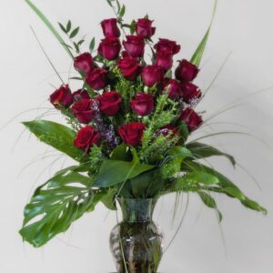 Arrangement in a classic vase